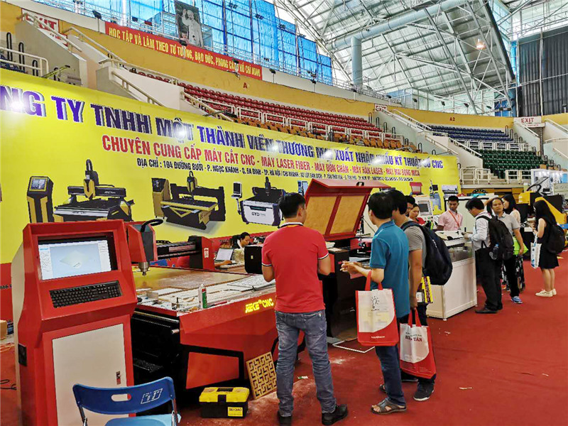 bg电子数控参加2018年8月越南展会